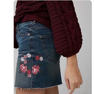 Express Denim Skirt
